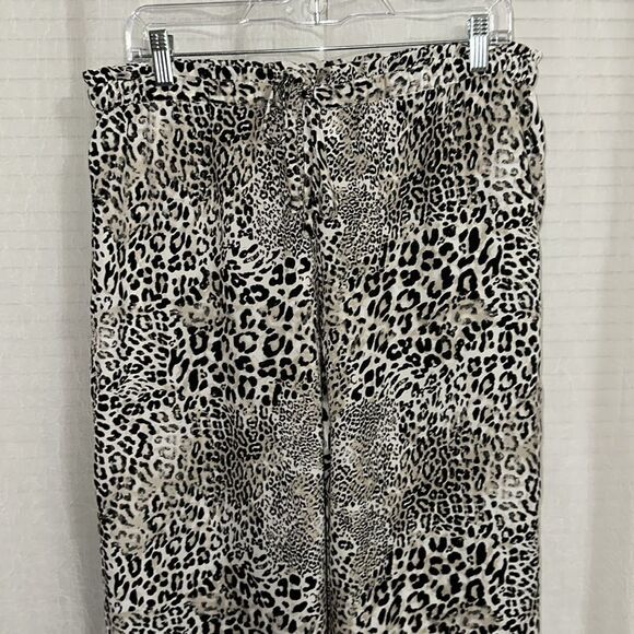 ALFANI L Spring Sahara Animal Print Lightweight Intimates PJ Bottom - Picture 3 of 7
